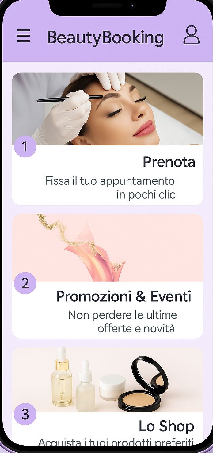 Home: prenota, promozioni, shop