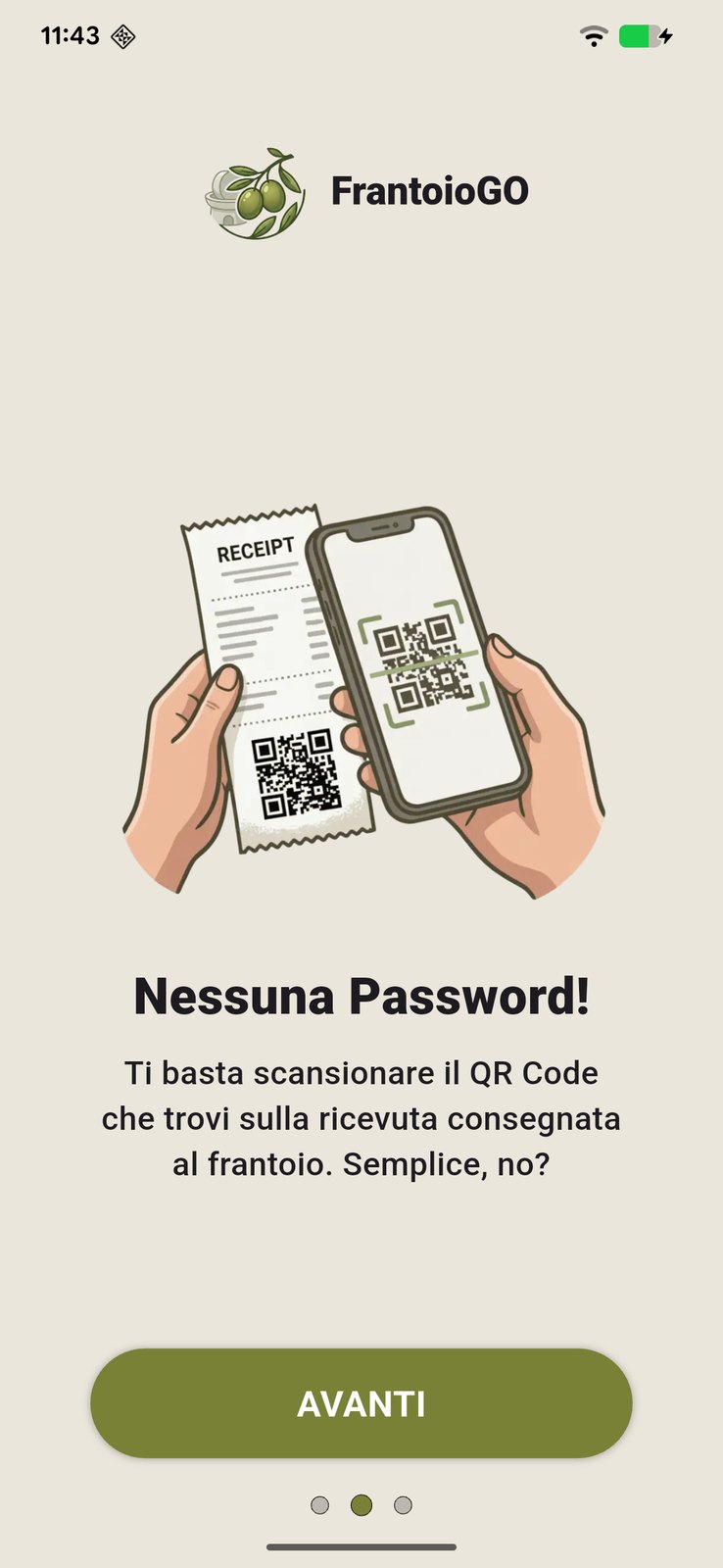 Accesso senza password