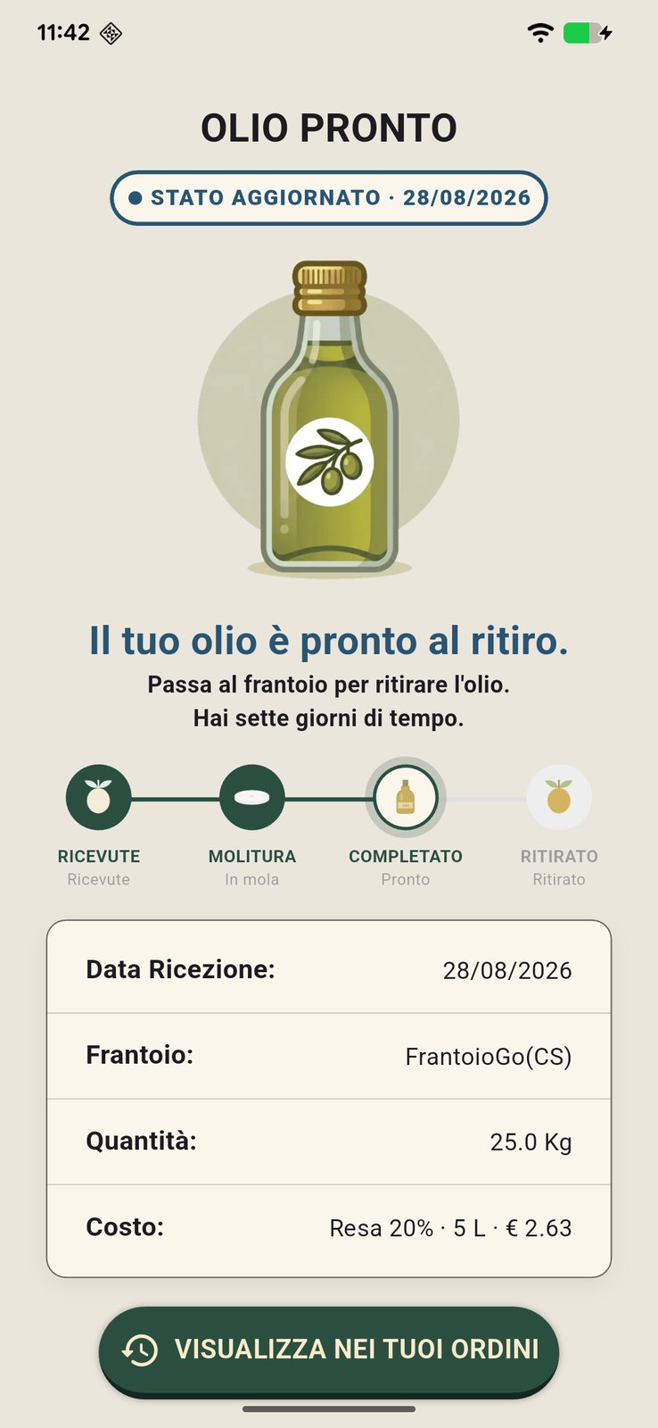 Olio pronto