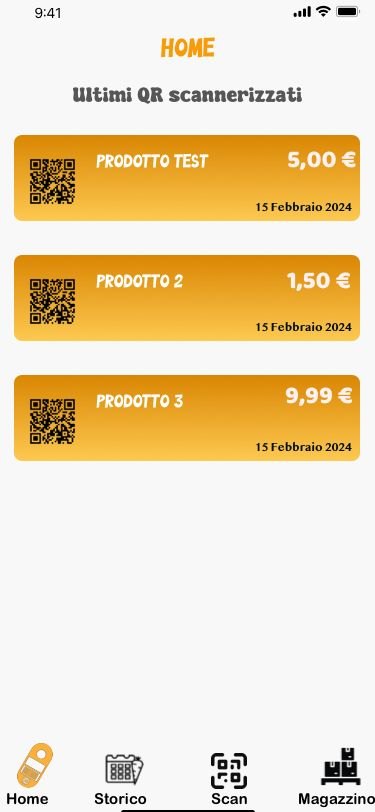 Ultimi QR scansionati